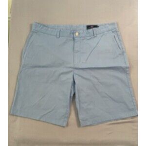 Vineyard Vines Shorts Men 40 Blue Breaker Shorts Chino Flat Front Stretch Golf